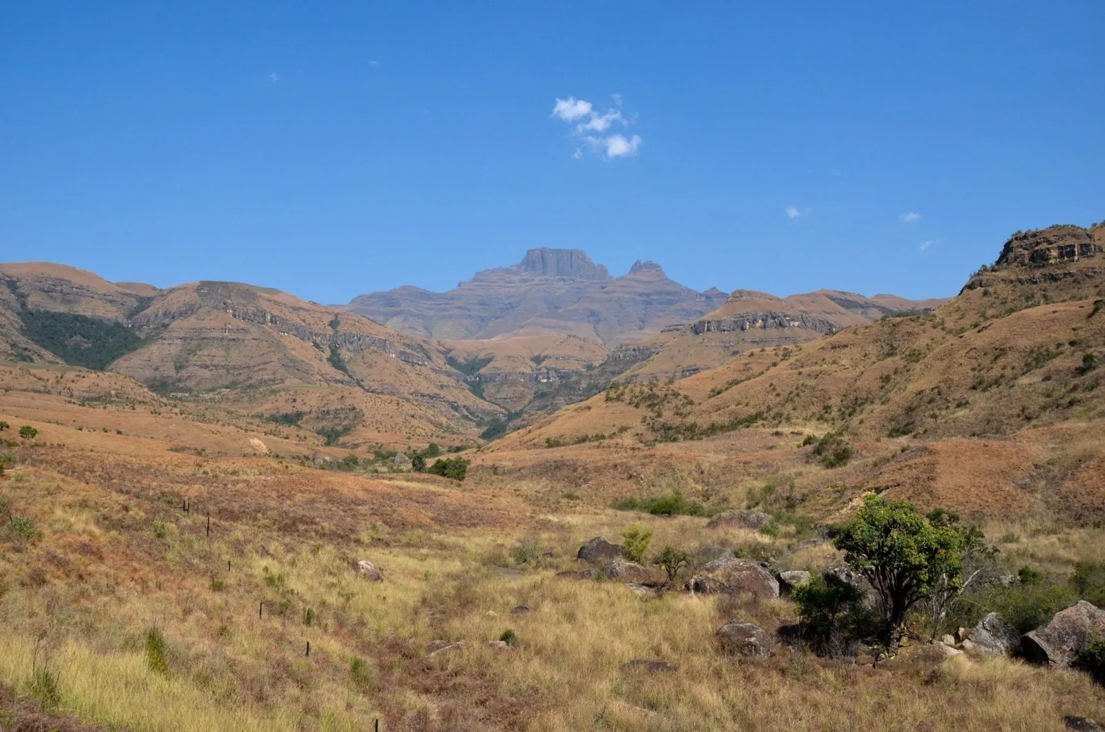 The berg beyond the valley