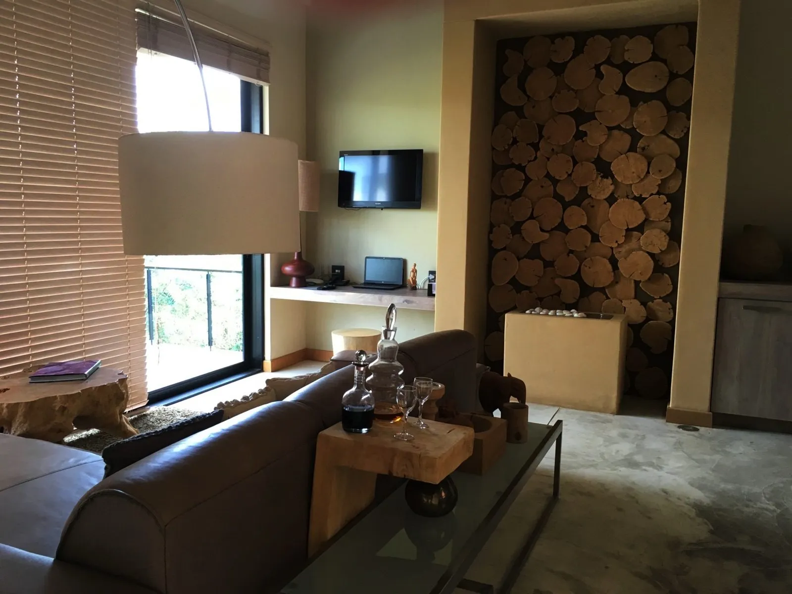 A suite with its own plunge pool